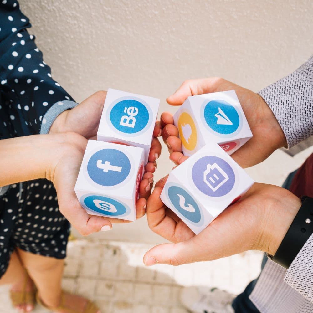 Image showing different types of social media platforms